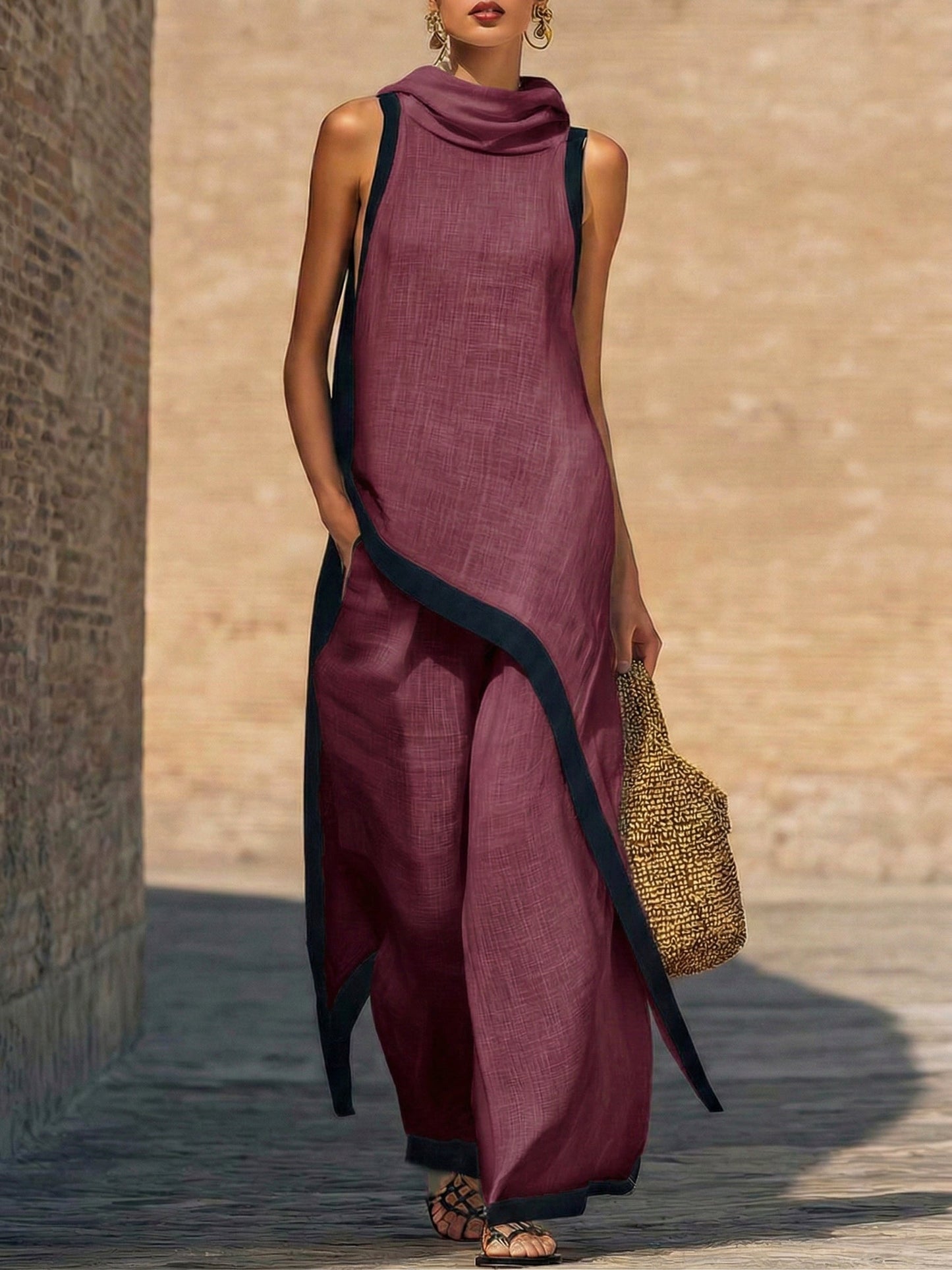 Conjunto de dos piezas elegante