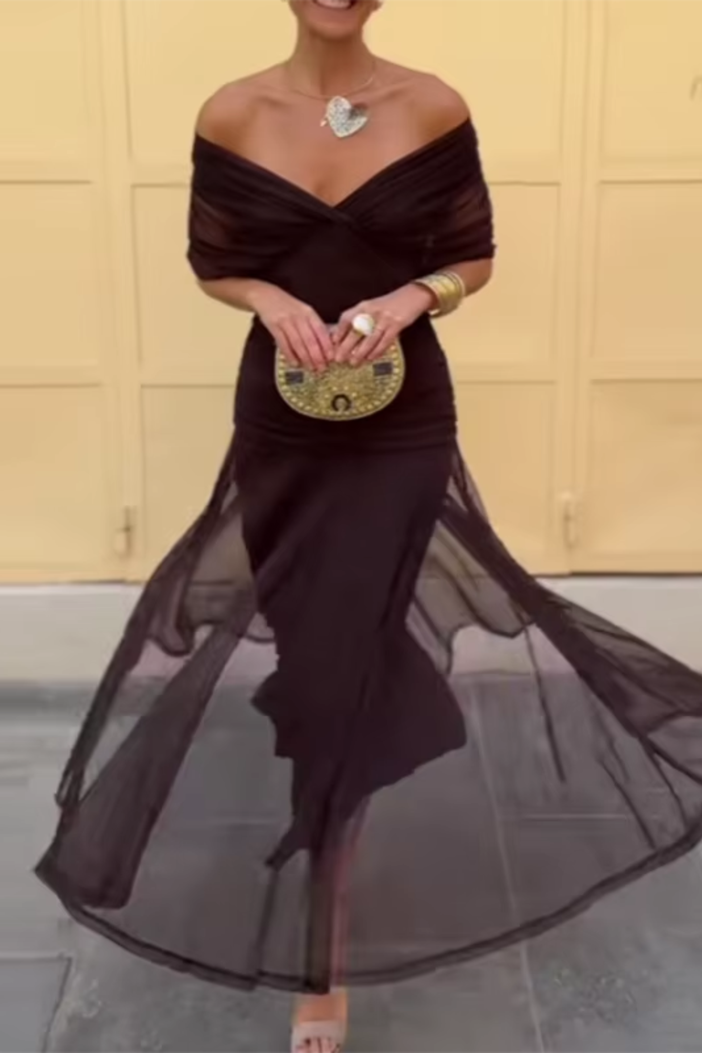Luisa - Elegante vestido largo