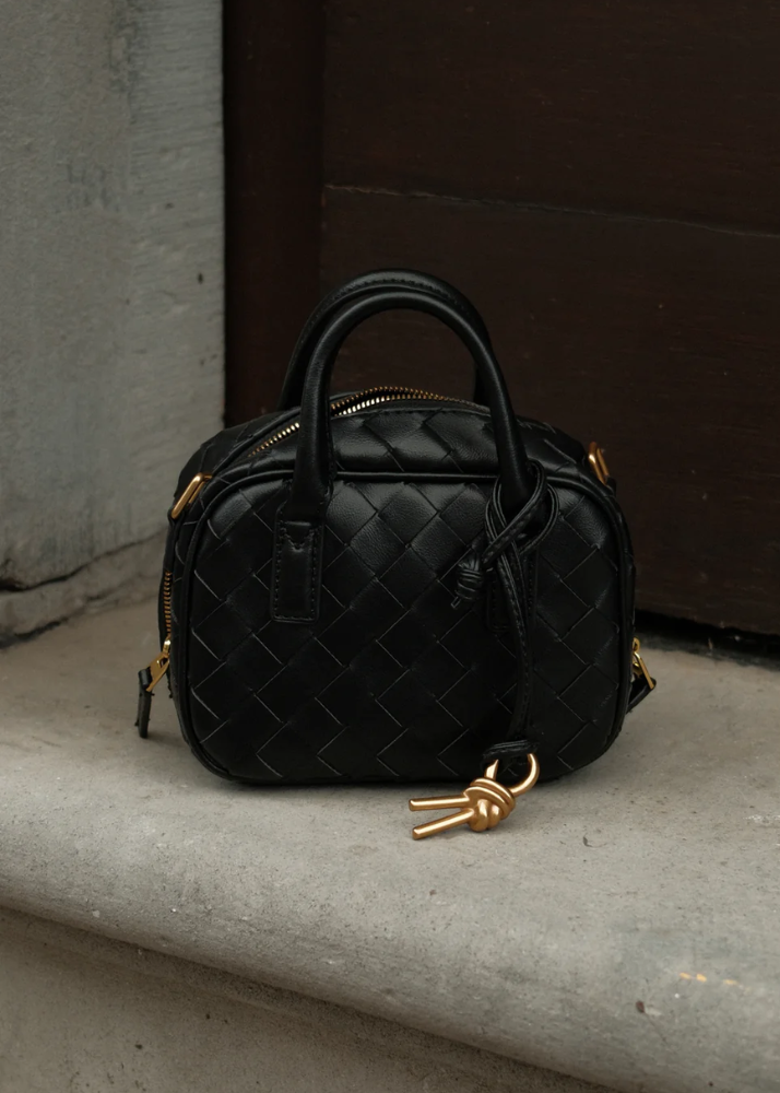 Luna - Bolso mini negro