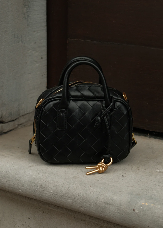 Luna - Bolso mini negro