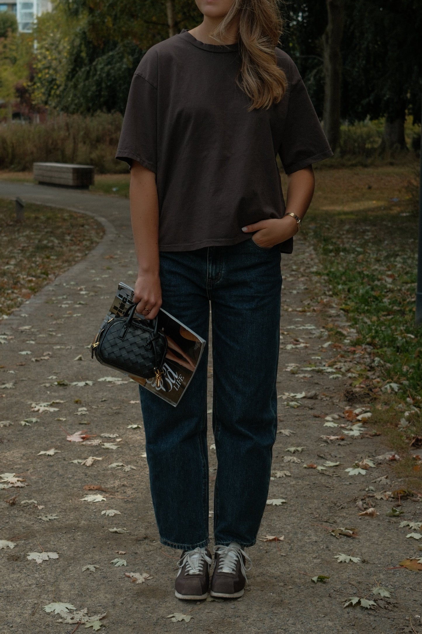 Luna - Bolso mini negro