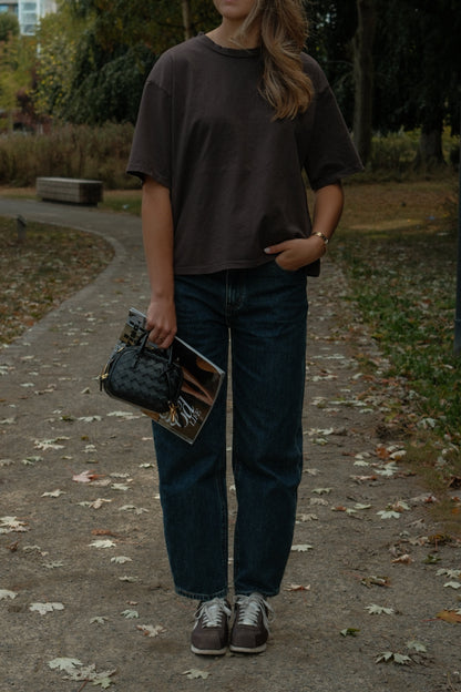 Luna - Bolso mini negro