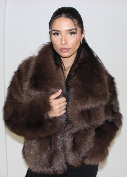 Antonella - Chaqueta de pelo