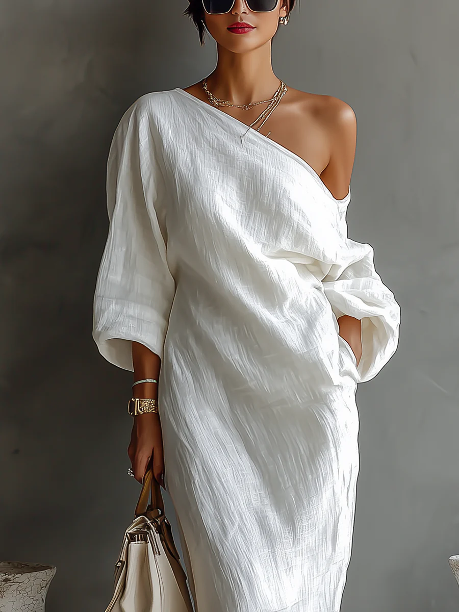 Nerina - Elegante y fluido vestido largo