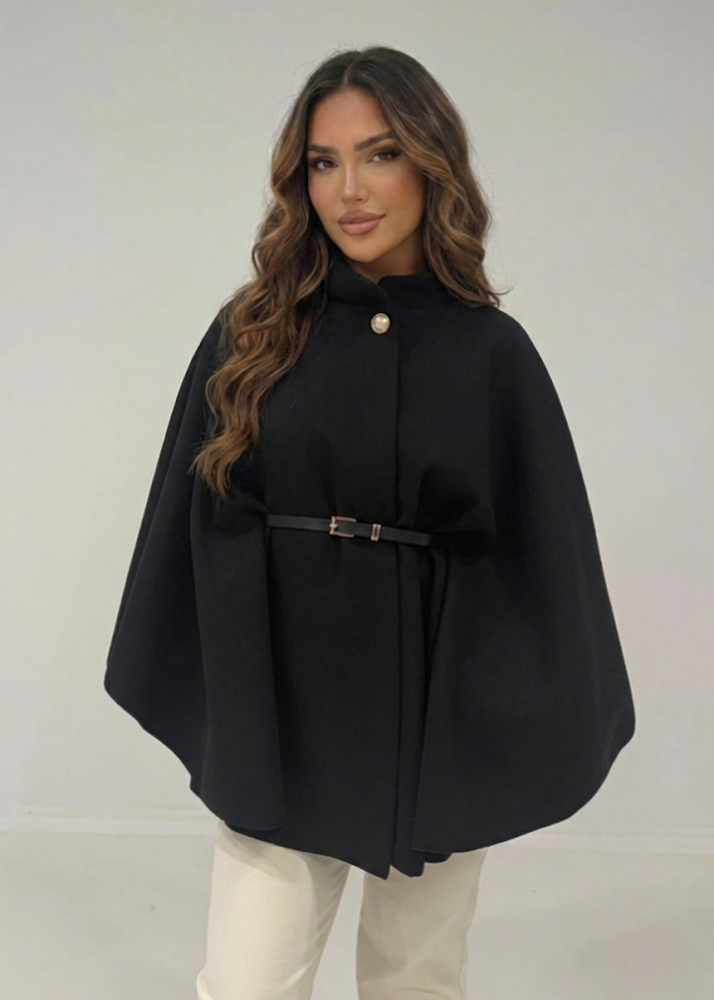 Elisa - Abrigo corto con cinturón