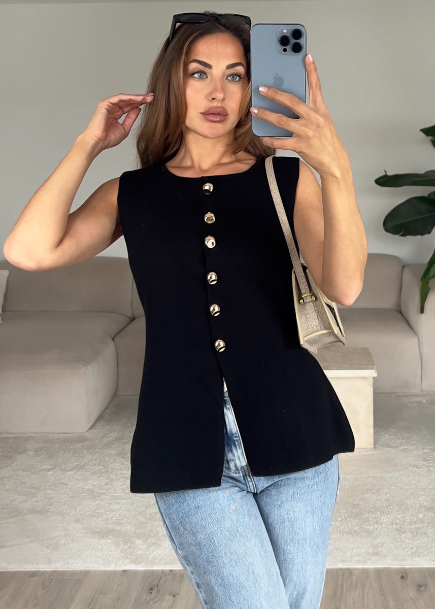 Lucia - Top sin mangas