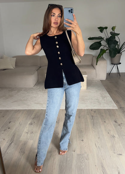 Lucia - Top sin mangas