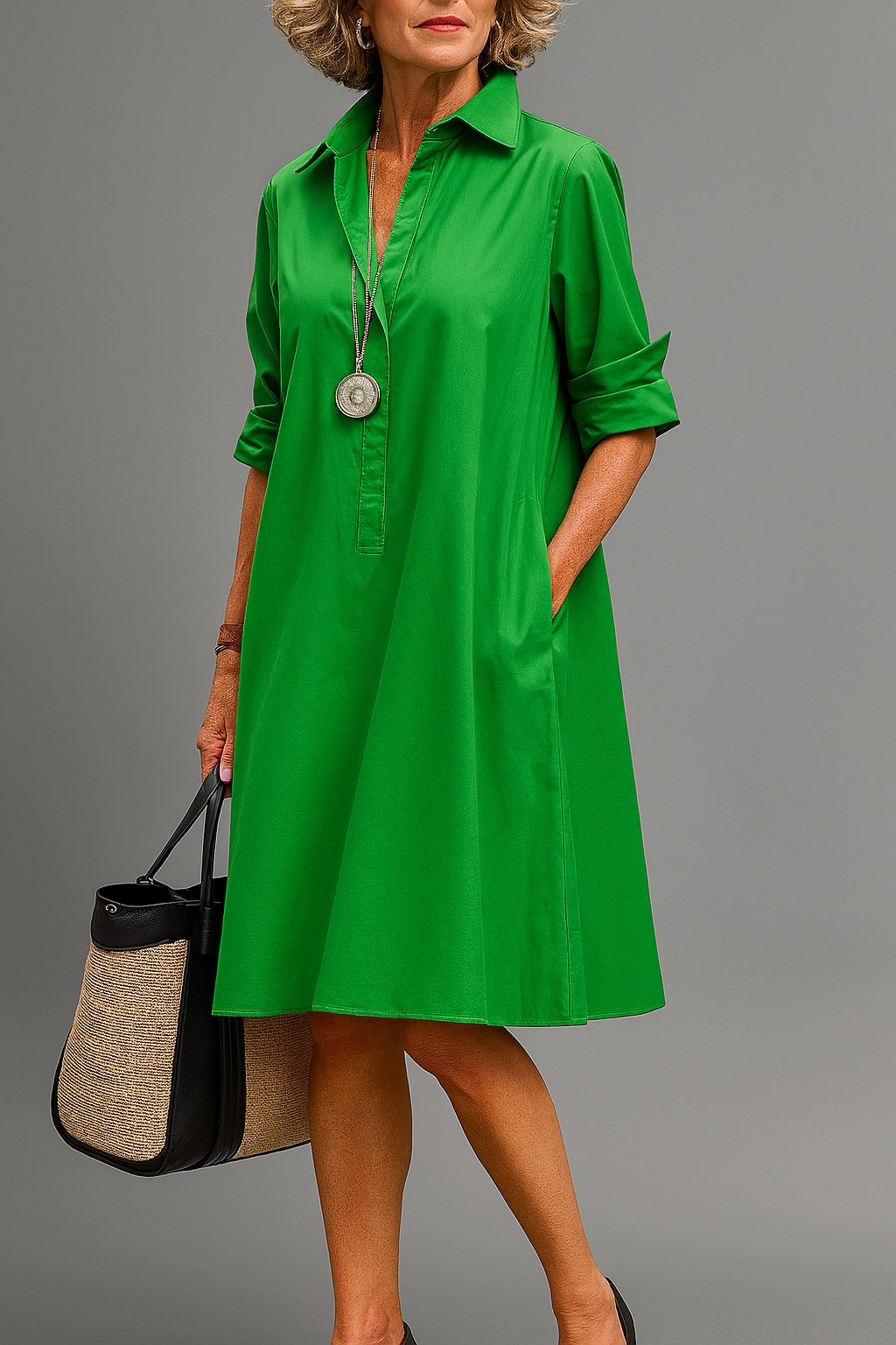 María - Vestido Midi Cómodo