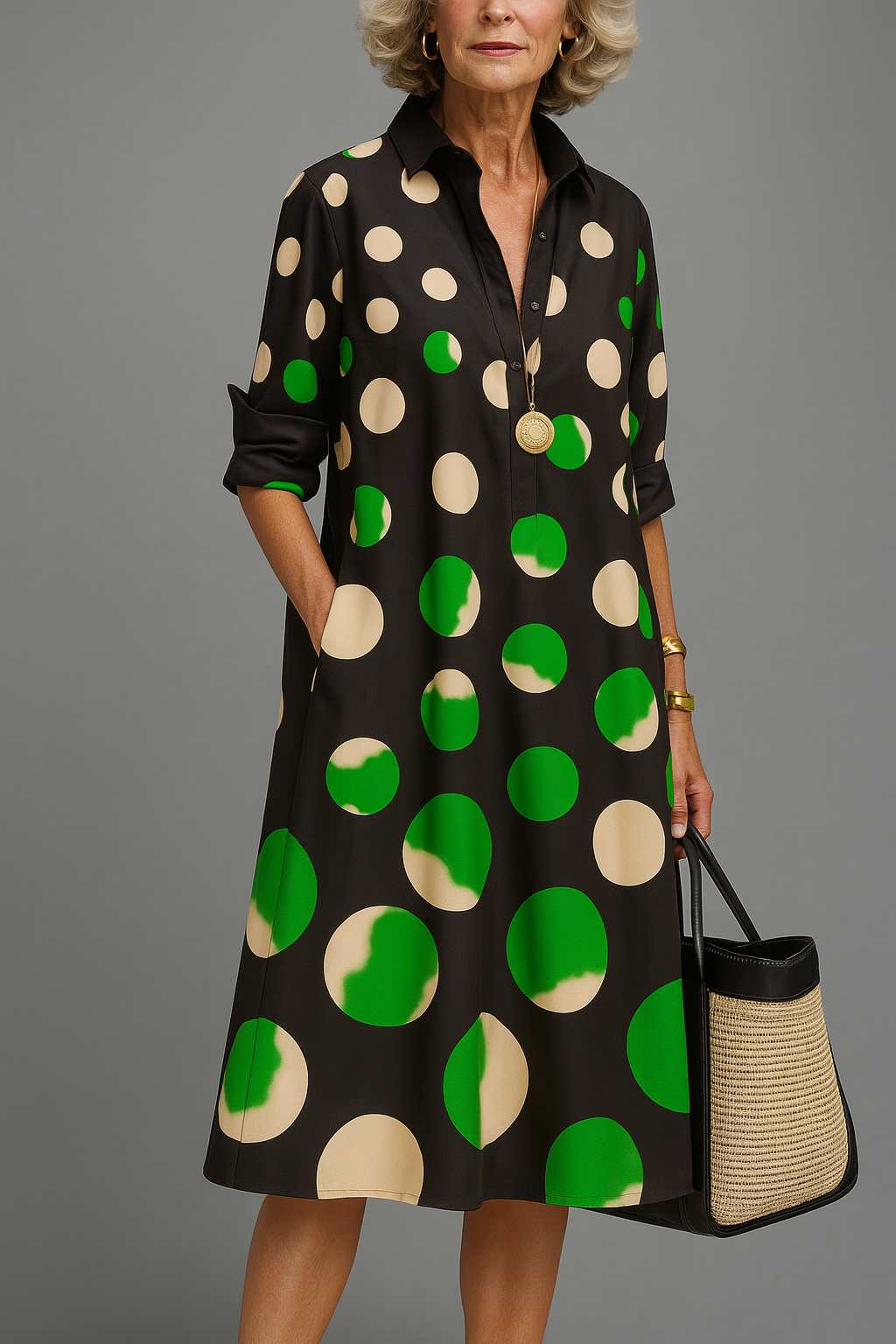 María - Vestido Midi Cómodo
