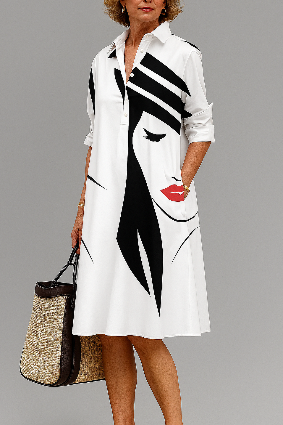 María - Vestido Midi Cómodo