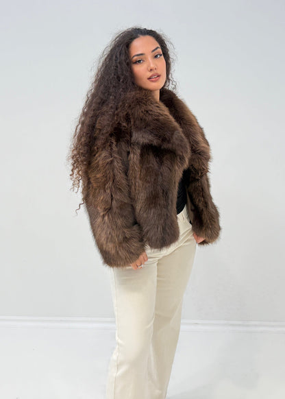 Antonella - Chaqueta de pelo