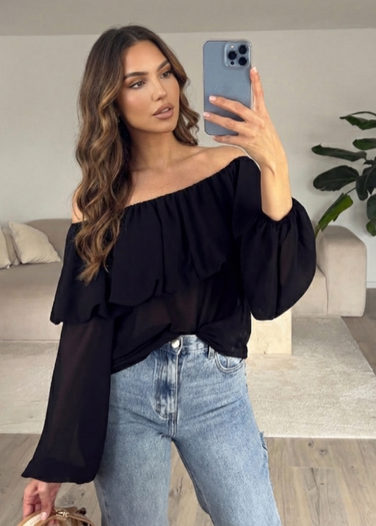 Victoria - Top sin hombros