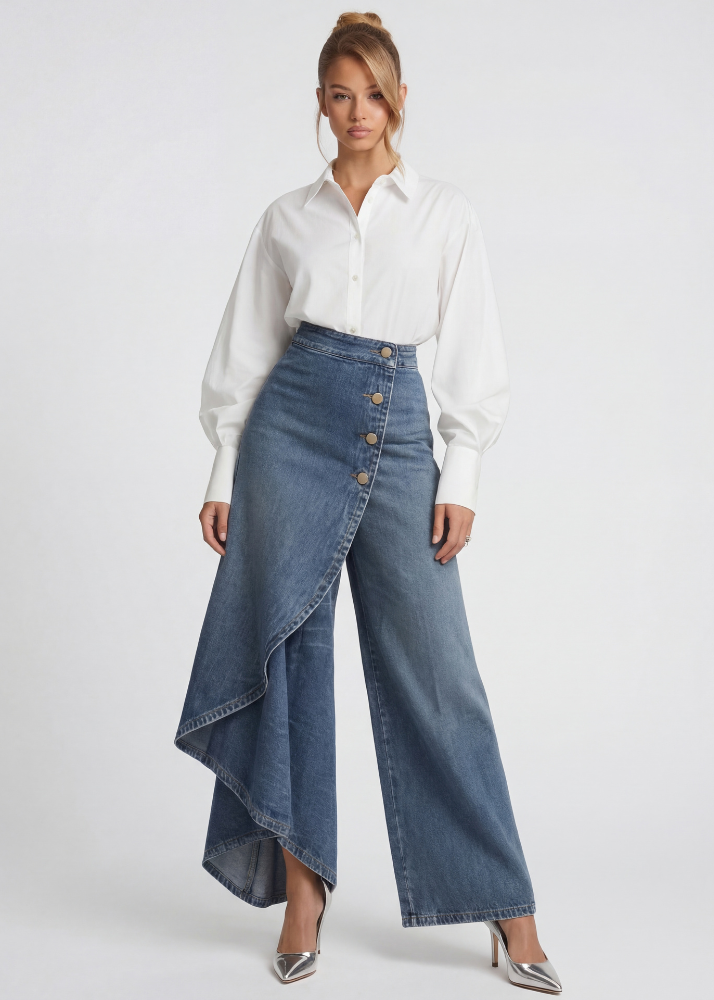 Pantalones Vaqueros Envolventes